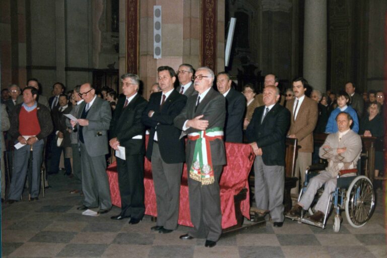 Busto Arsizio-Giornata del Mutilato del lavoro-Associazione Mutilati e invalidi-maggio 1985-005